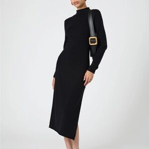 Cosysoft Side Split Midi Dress